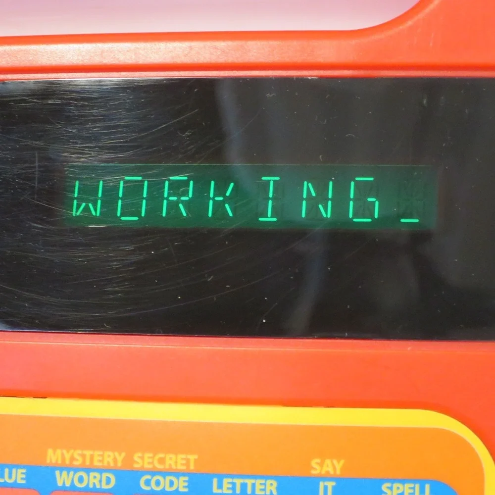 Classic Speak & N Spell Kahootz #09624 Electronic Learning‎ Game Tested Working